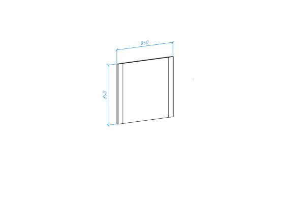 Зеркало (85х80) Bellezza Сесилия 4619714000457